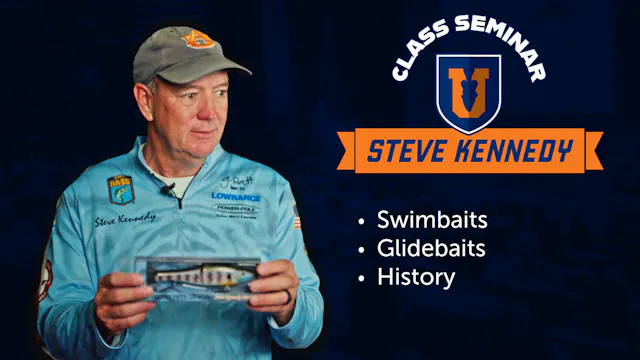 Glidebaits & Swimbaits - Steve Kennedy