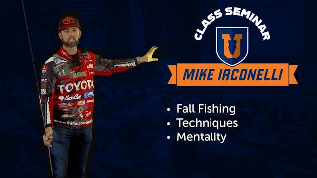 Fall Bass Fishing Techniques - Mike I...
