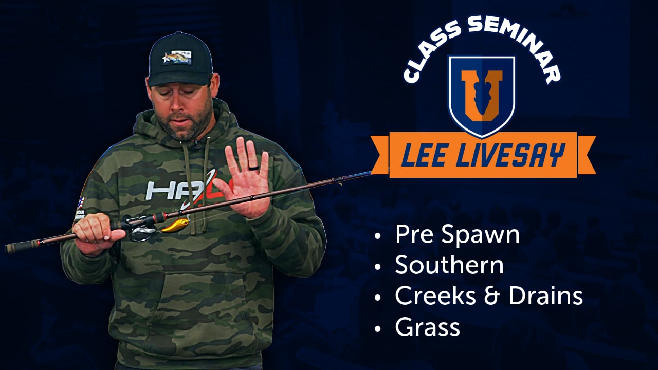 Southern Pre-Spawn Baits & Habitat - Lee Livesay