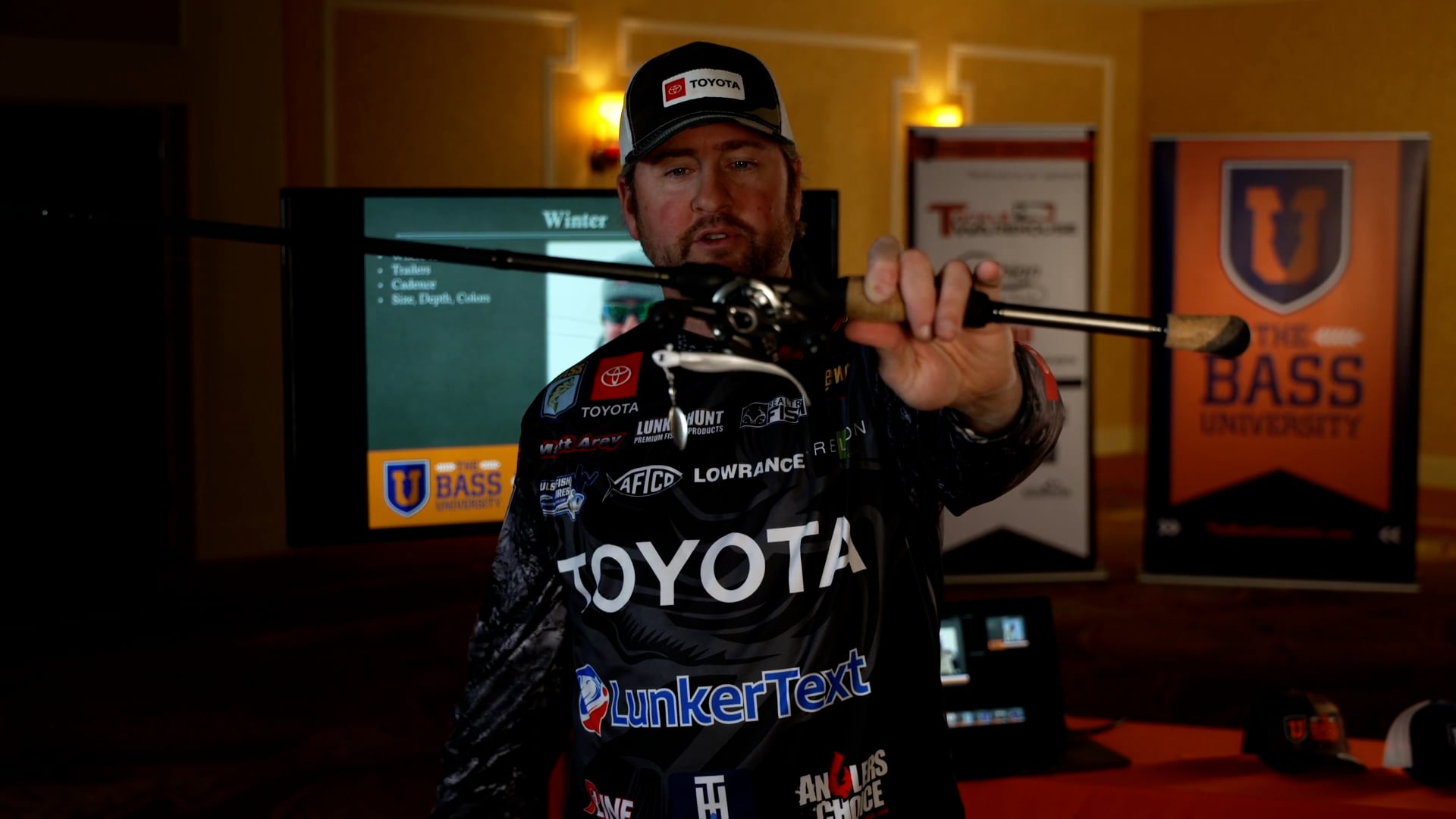 Seasonal Underspin Bass Fishing - Matt Arey