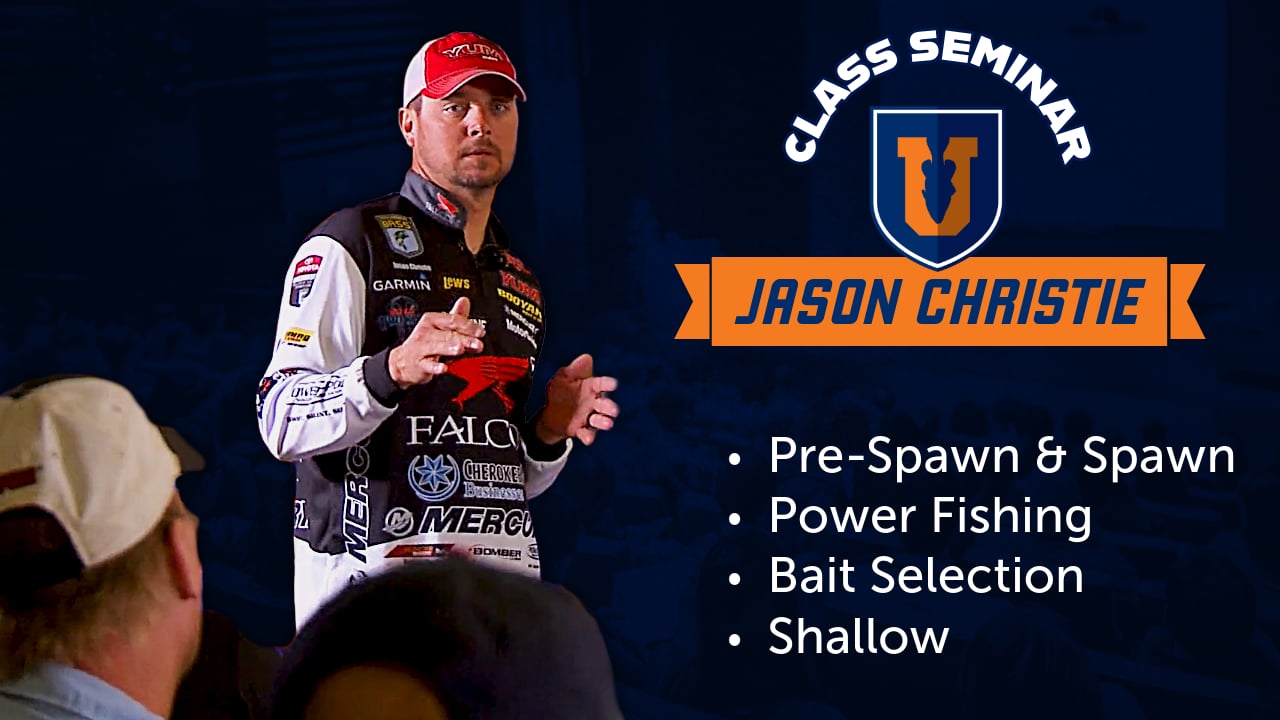 Prespawn Power Fishing Tactics - Jason Christie