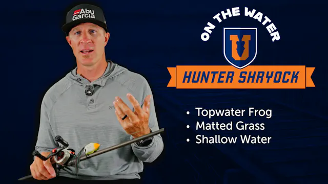 Frog Fishing Matted Grass - Hunter Sh...