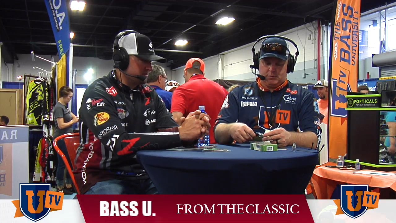 2018 Bassmaster Classic :  Spotted Bass & Fish Head Jigs - Rob Jordan