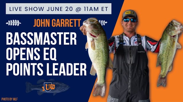 Bassmaster Opens EQ Points Leader Joh...