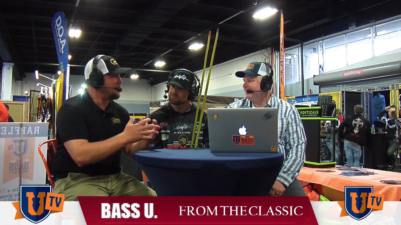 2018 Bassmaster Classic : Suspending Jerkbaits & Cashion Rods