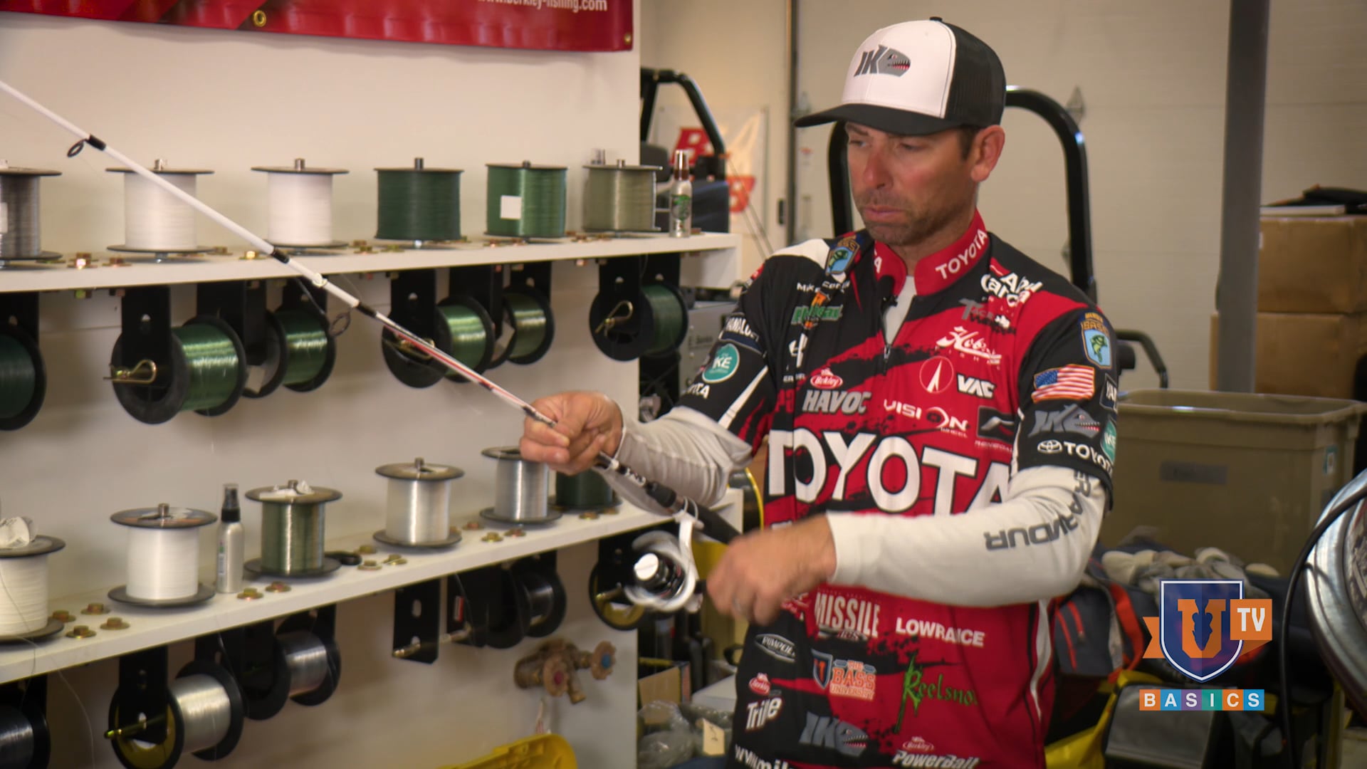 Spooling Line on a Fishing Reel : Bass University Basics