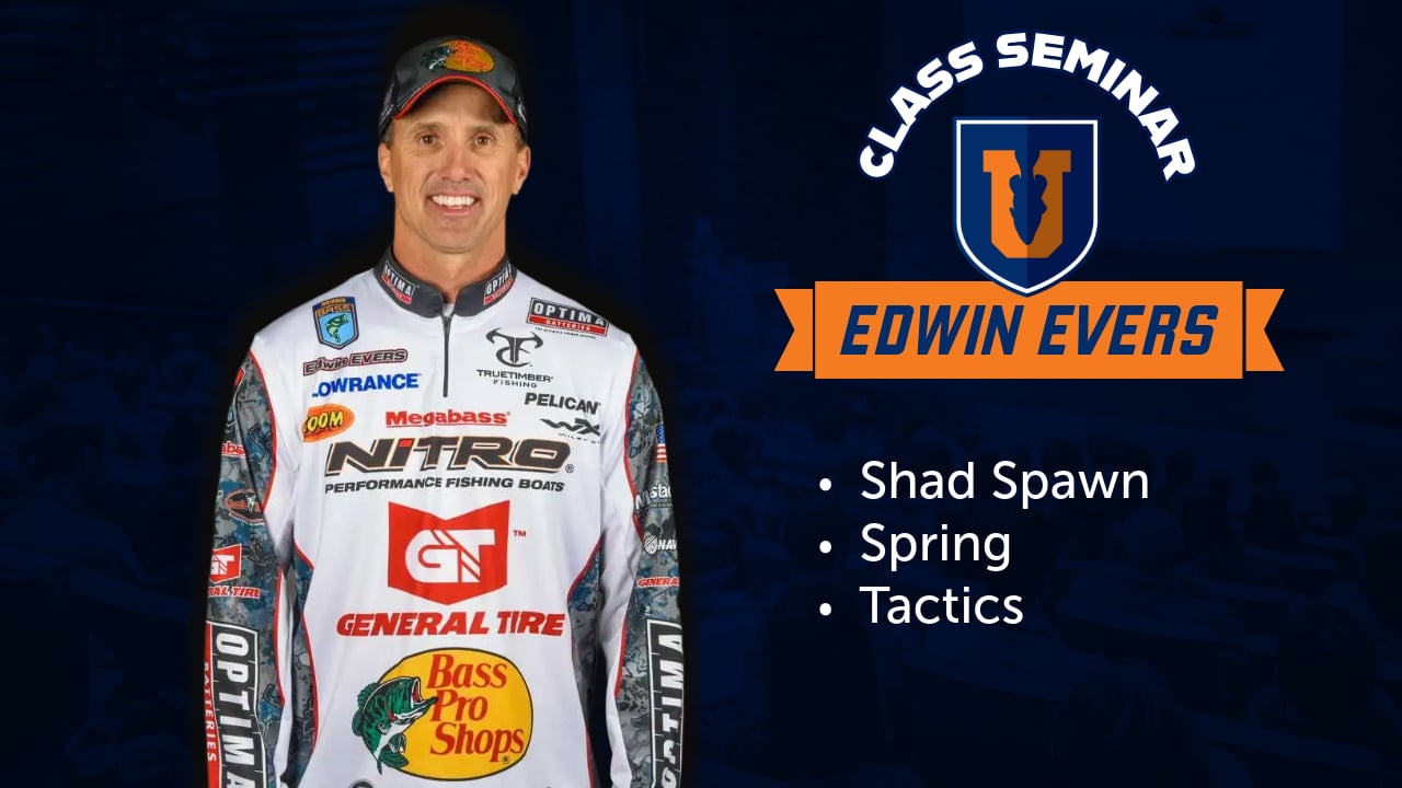 Fishing the Shad Spawn - Edwin Evers