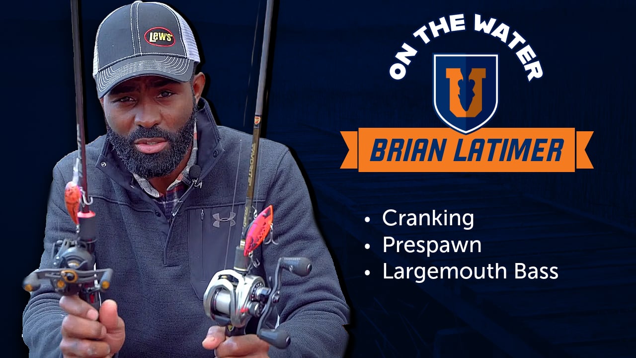 Prespawn Cranking for Largemouth Bass - Latimer