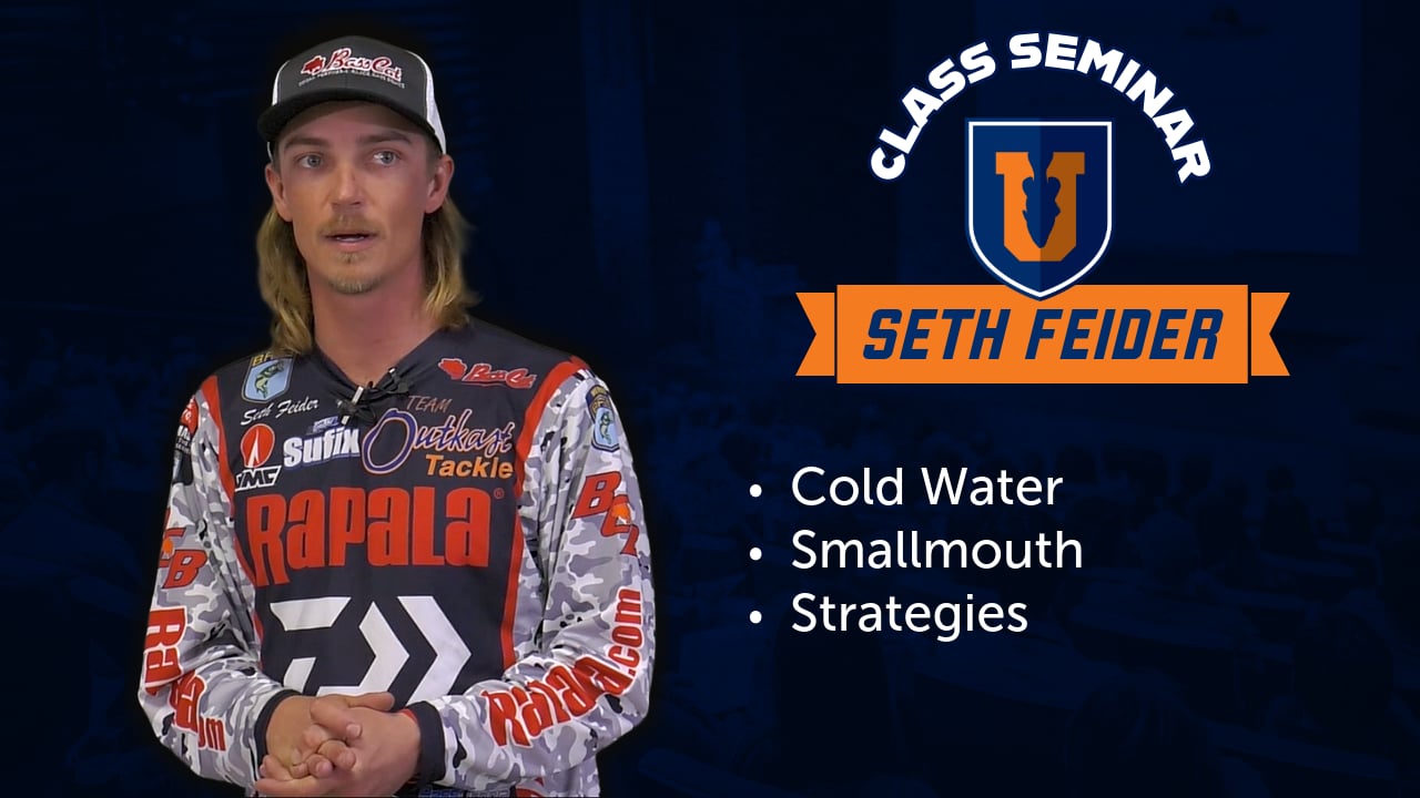 Cold Season Smallmouth Fishing - Seth Feider