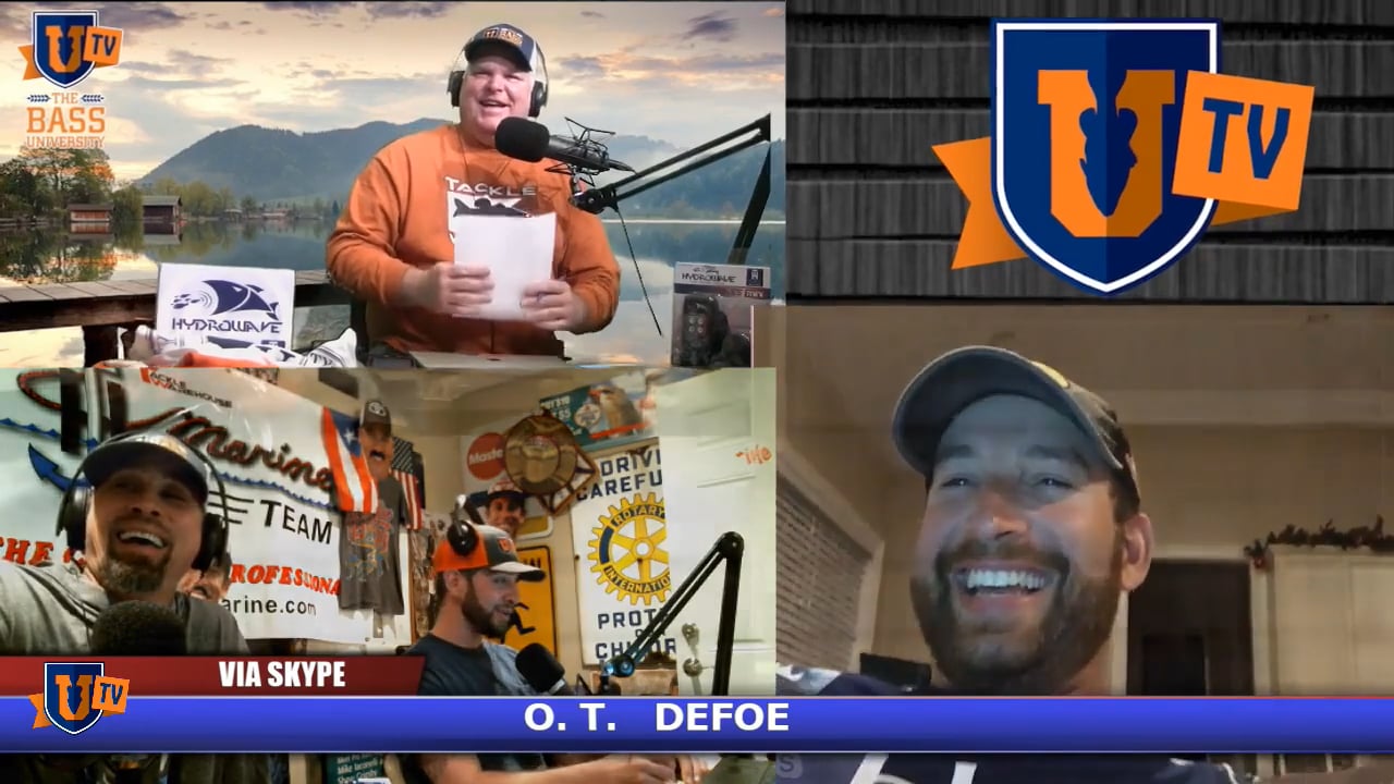 Ott Defoe on Tournaments & Big Bass - March 2019