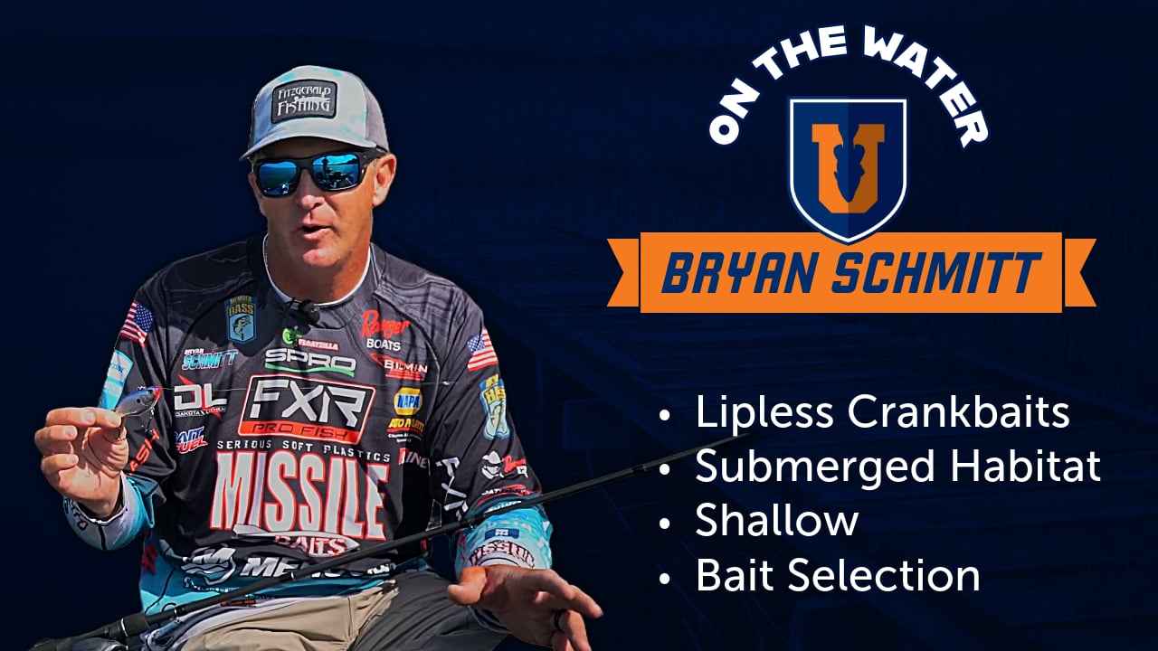 Lipless Crankbaits in Shallow Habitat - Bryan Schmitt