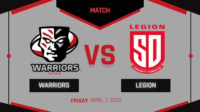 Warriors vs. Legion