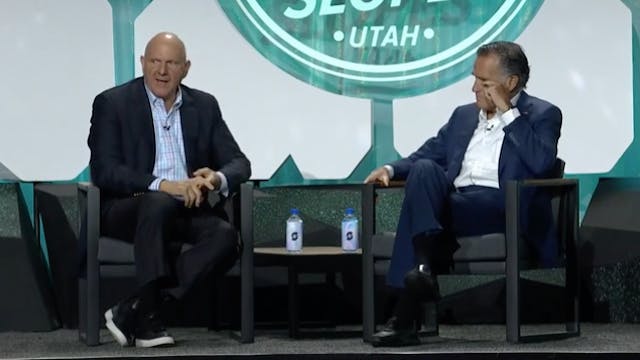 Fireside Chat with Steve Ballmer and ...