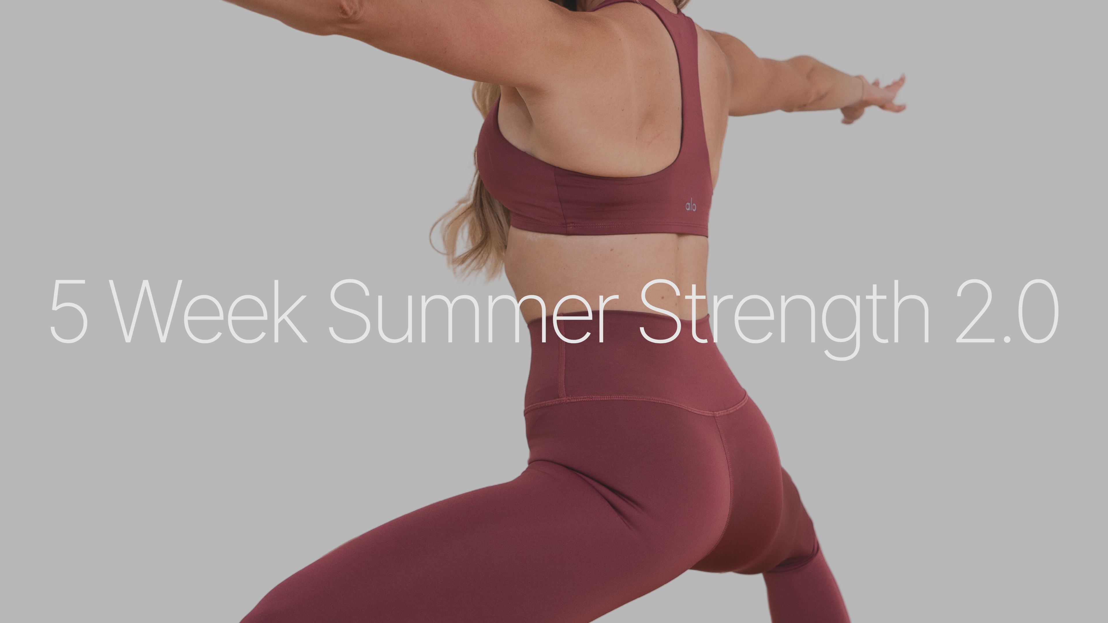 5 Week: Summer Strength Challenge 2.0