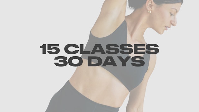 30 Days - 15 Class Challenge