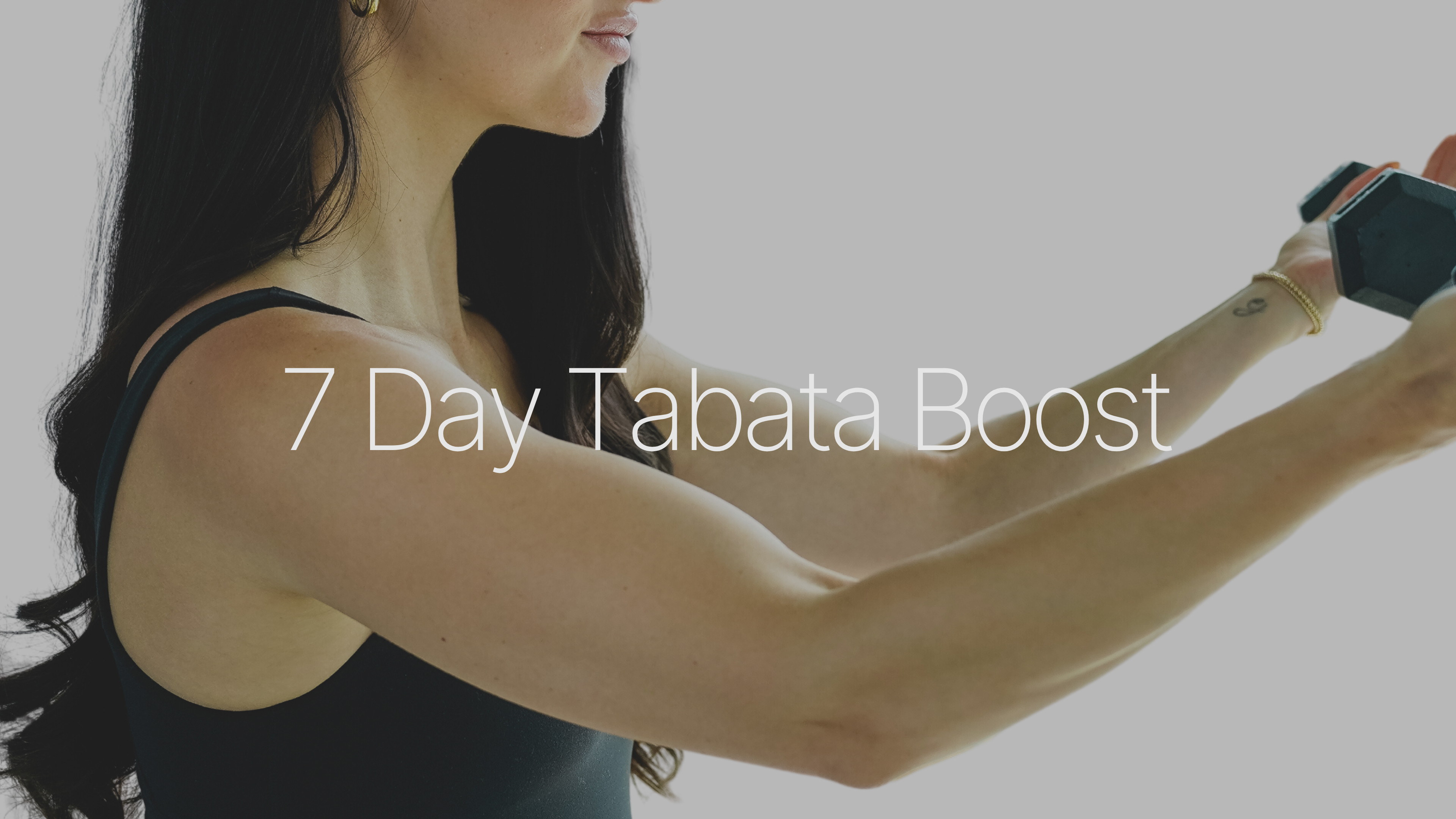 7 Day: 20 Minute TABATA Boost with Maddie