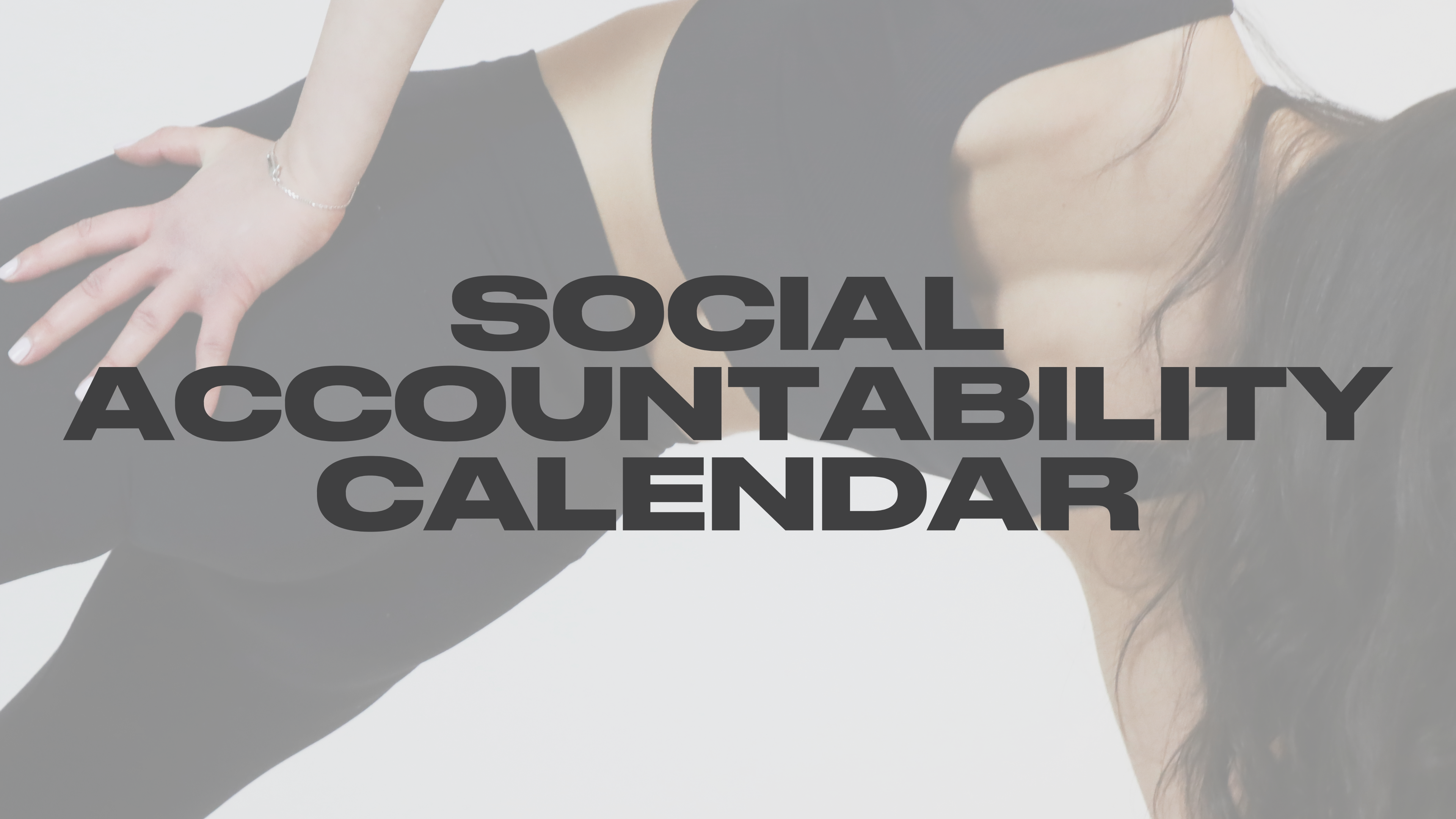 Social Accountability Calendar