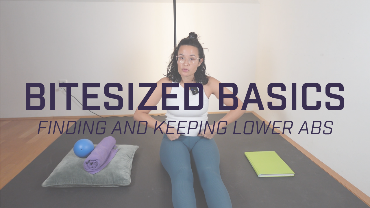 Bitesizes Basics - Finding and keeping lower abs