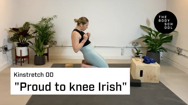 Proud to knee Irish