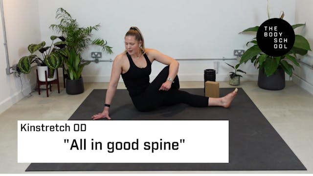 All in good spine