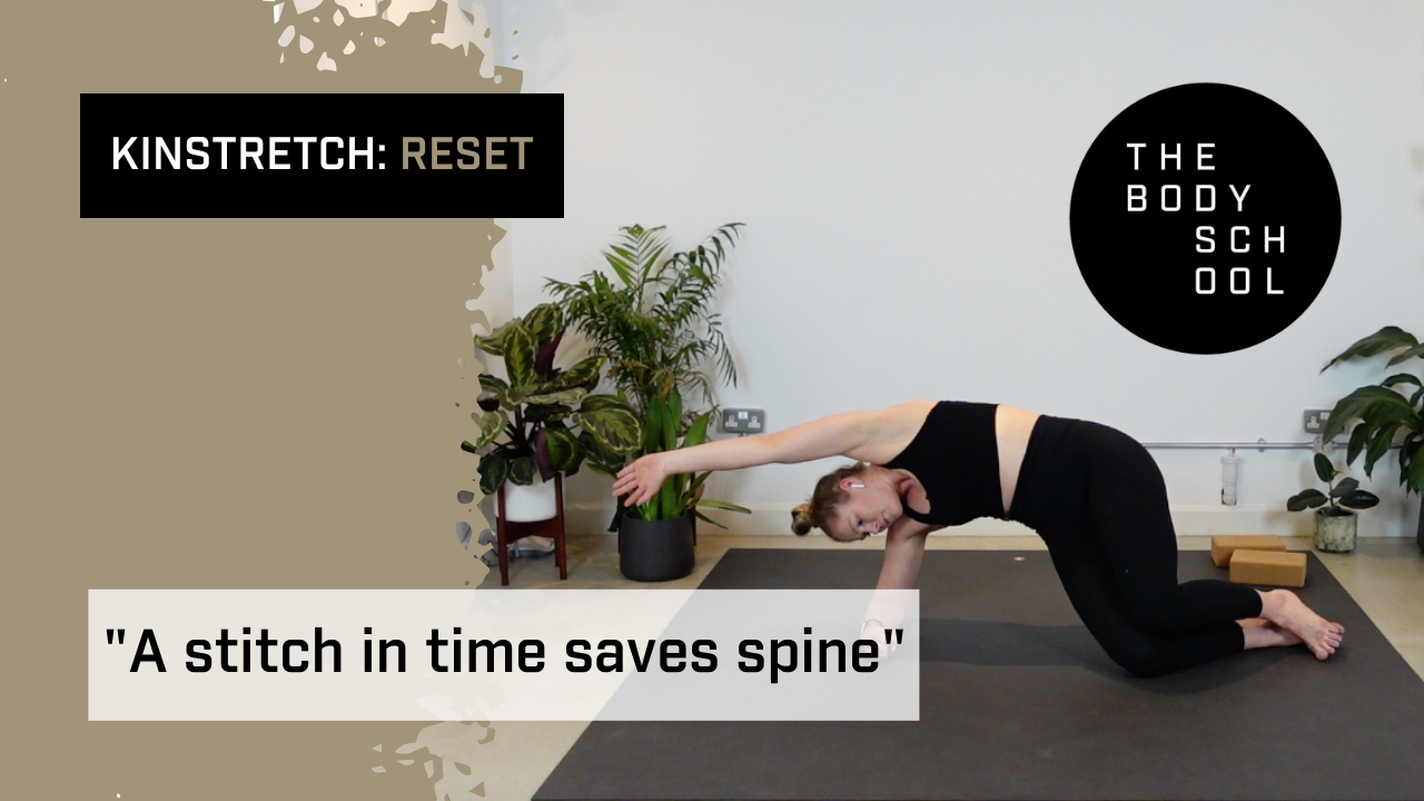 "A stitch in time saves spine" (13th October)