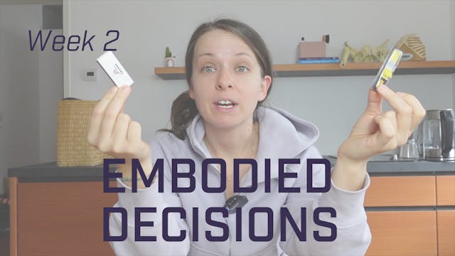 Embodied Decisions - 2 minutes