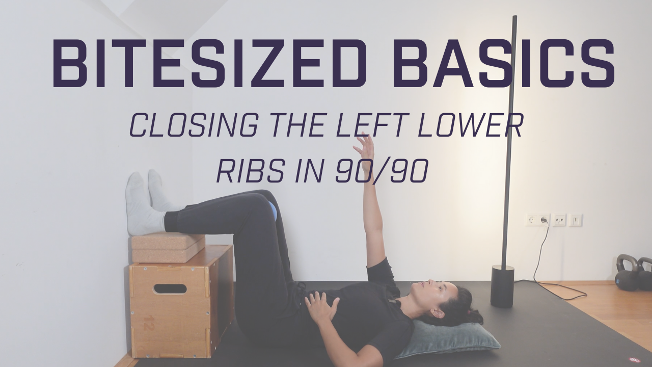 Bitesized Basics - Closing Left Lower Ribs in 90/90