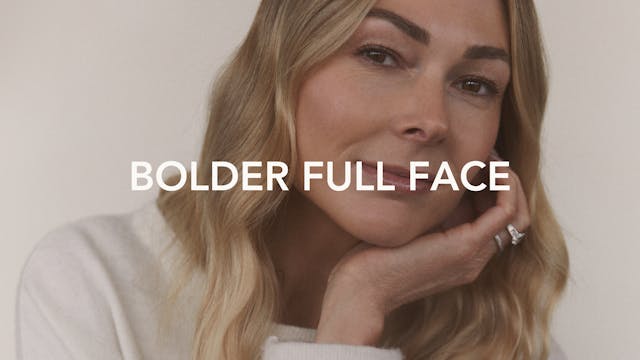Bolder Full Face Facial Massage