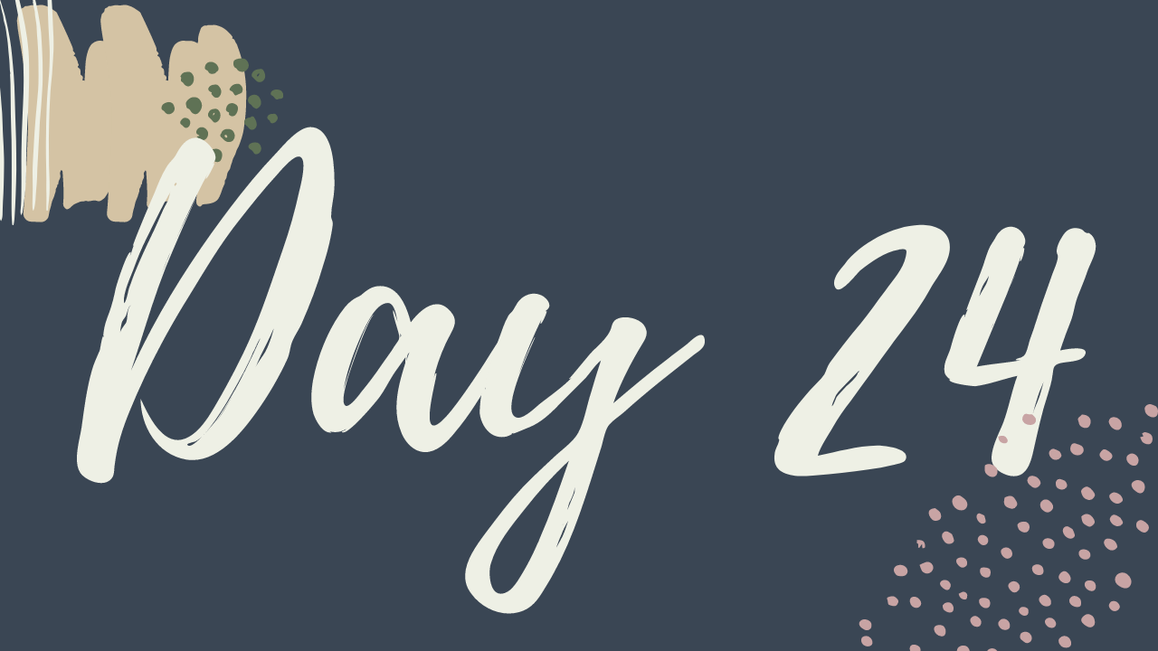 w. Day 24