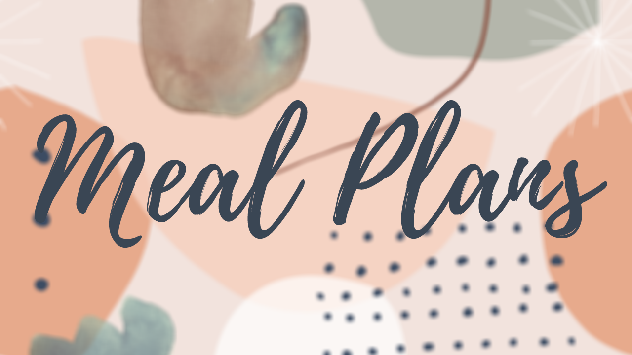 aa. Meal Plans (Fish+Poultry, Vegan, Meat Lovers, Pescatarian)