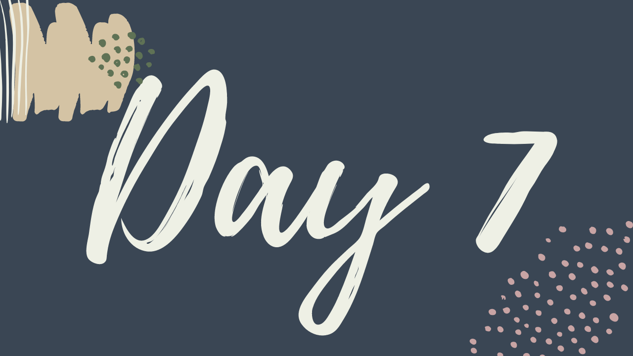 g. Day 7