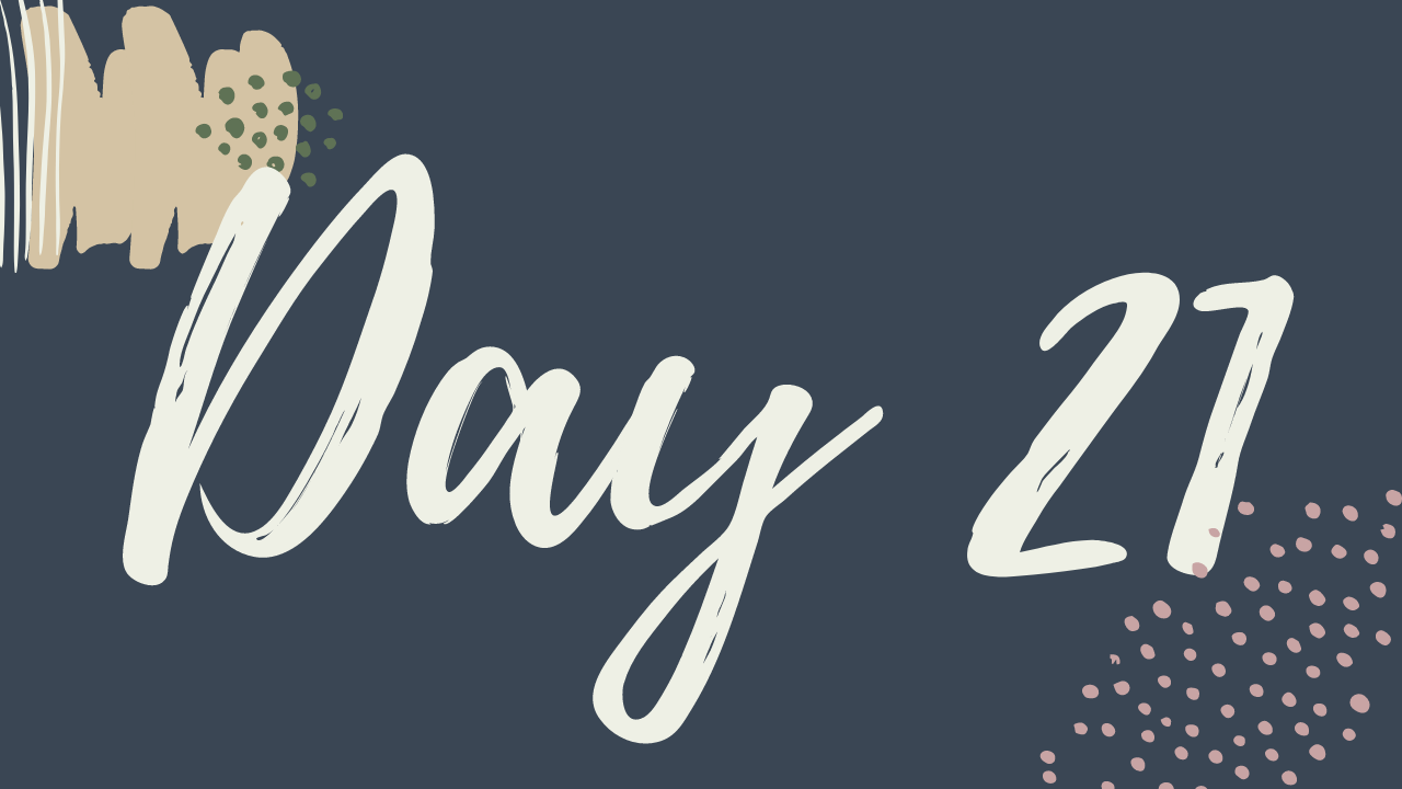 t. Day 21