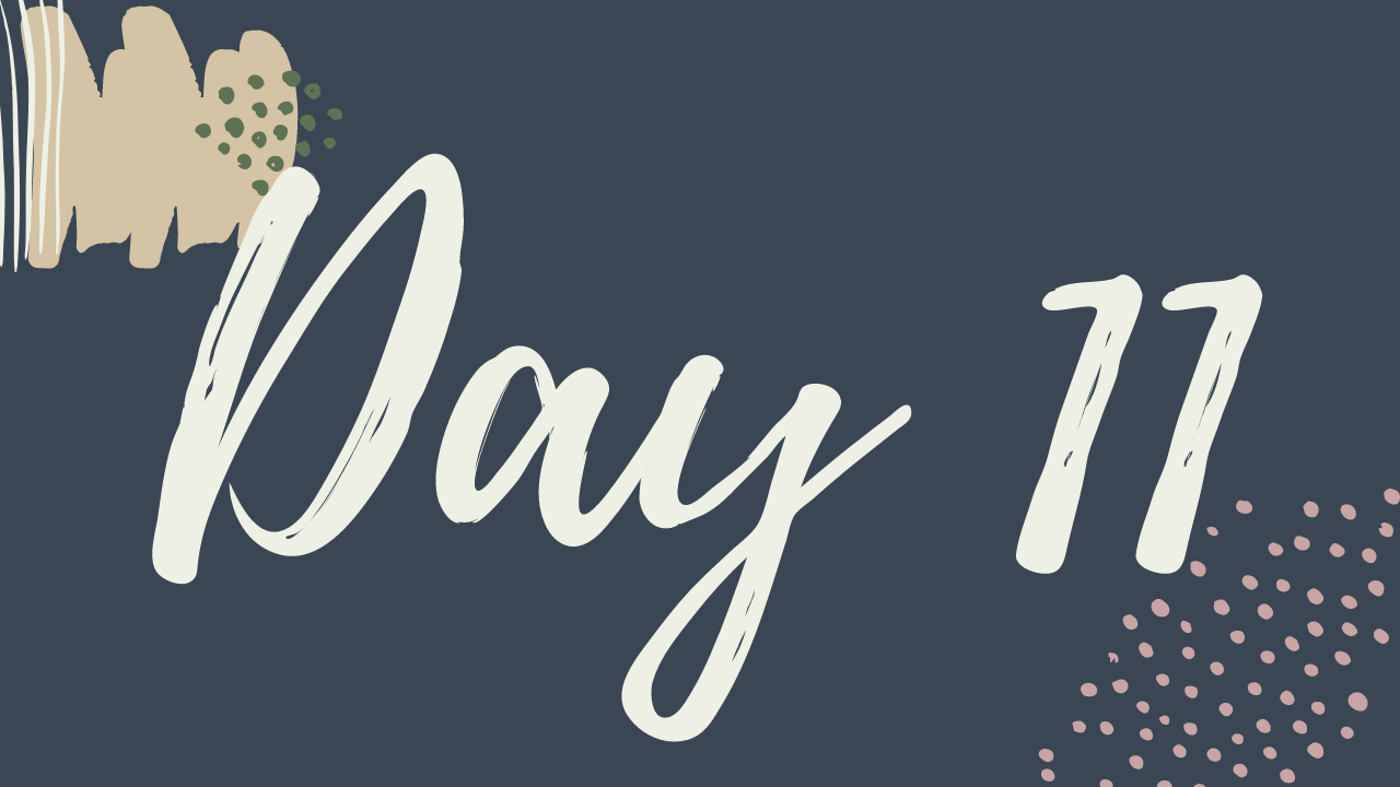 k. Day 11 
