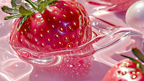 BOUNCE | strawberries + cream