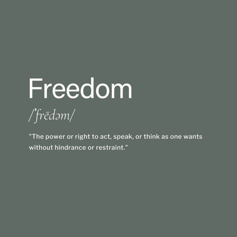 BEGIN | freedom