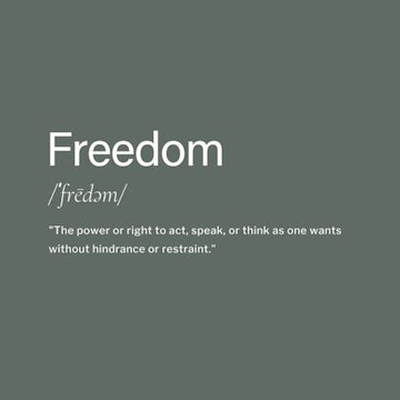BEGIN | freedom