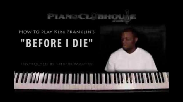 Before I Die (Kirk Franklin)