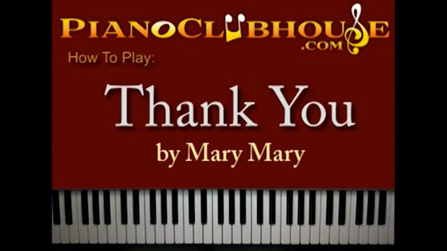 Thank You Lord (Mary Mary / Walter Ha...