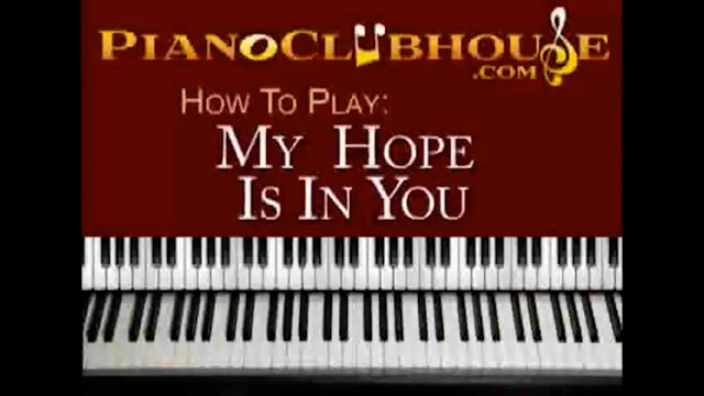 My Hope Is In You (Aaron Shust)