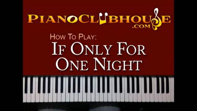 If Only For One Night (Luther Vandross)
