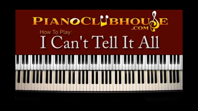 I Can't Tell It All (Daryl Coley)