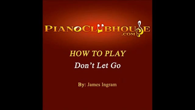 Don't Let Go (James Ingram)