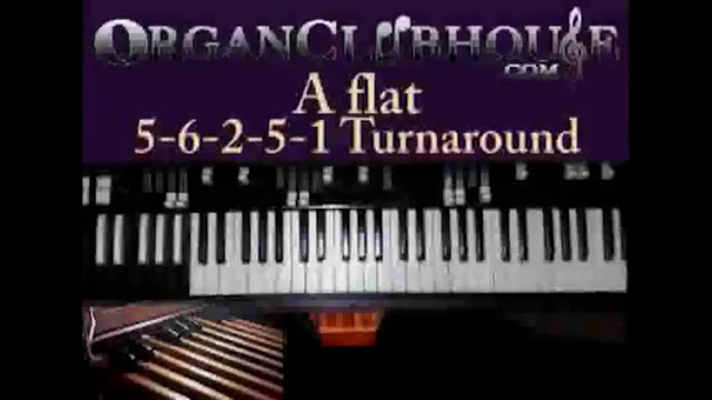 Chord Progression: 5-6-2-5-1 in Aflat (Carlton Whitfield)