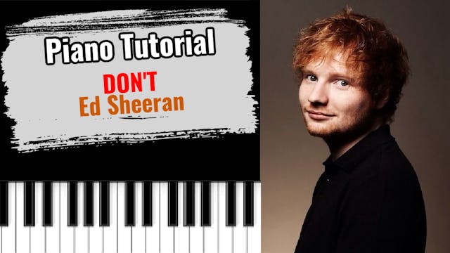 Don't (Ed Sheeran)