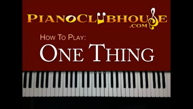 One Thing (One Direction)
