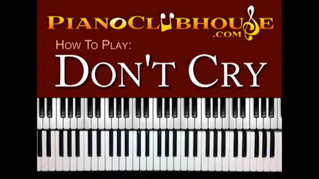 Don't Cry (Kirk Franklin)