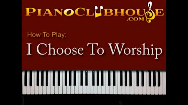 I Choose To Worship (Wes Morgan)
