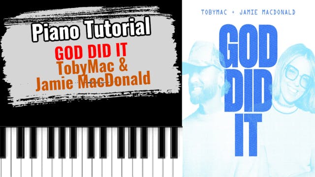 God Did It (TobyMac & Jamie MacDonald)