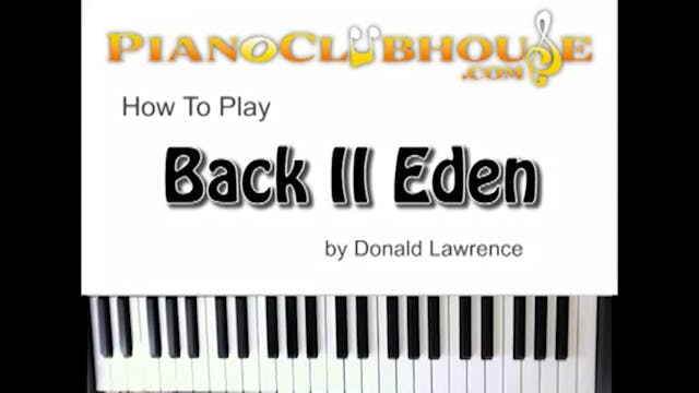 Back II Eden (Donald Lawrence)