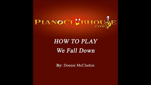 We Fall Down (Donnie McClurkin)